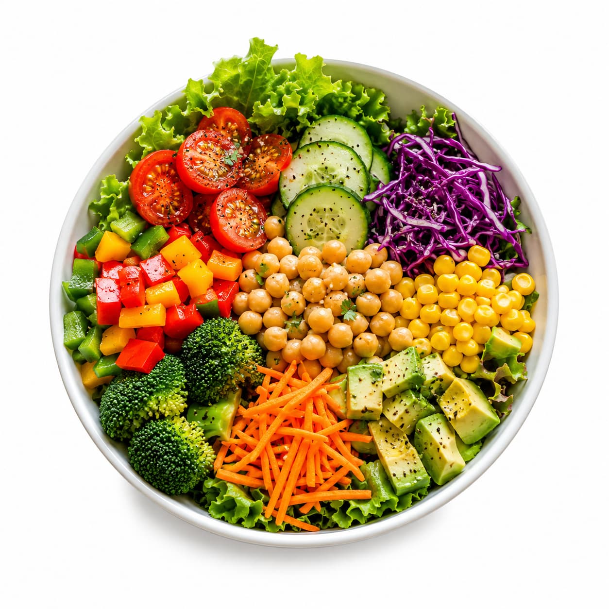 Healthy salad bowl by Freshme Kozhikode